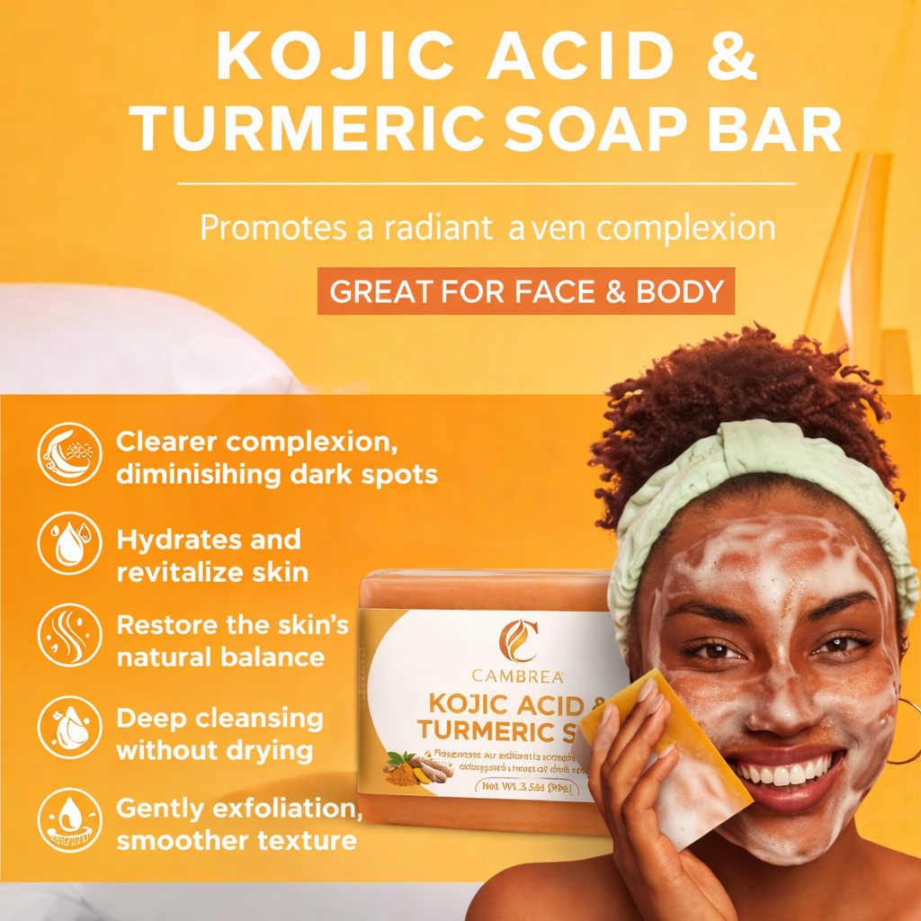 kojic acid & turmeric soap